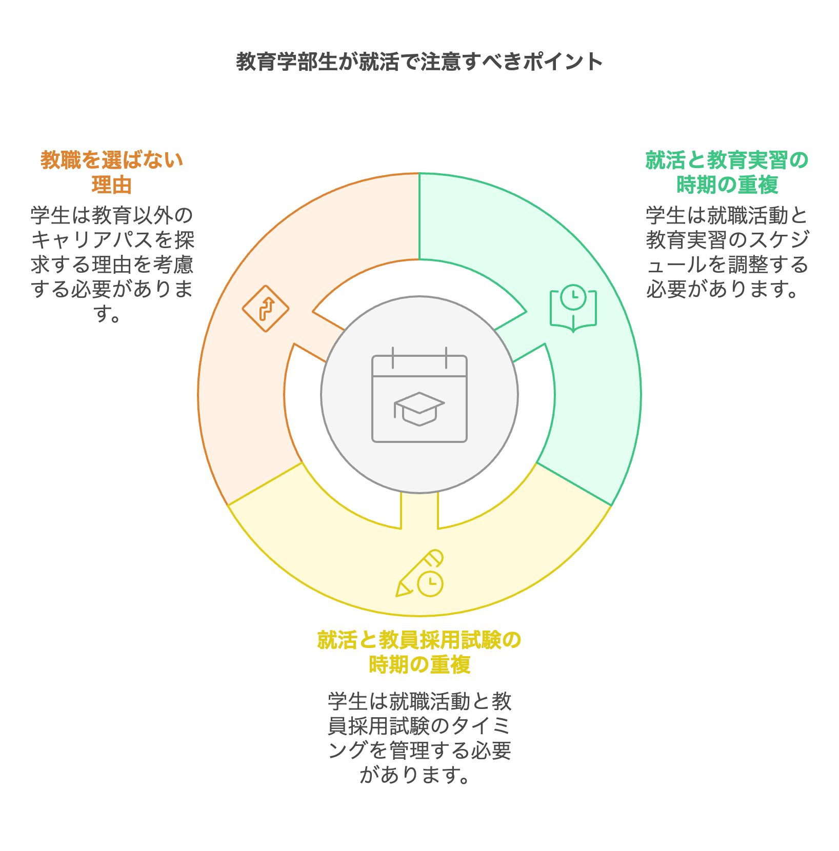 教育 実習 と 就活